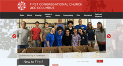 Desktop Screenshot of first-church.org